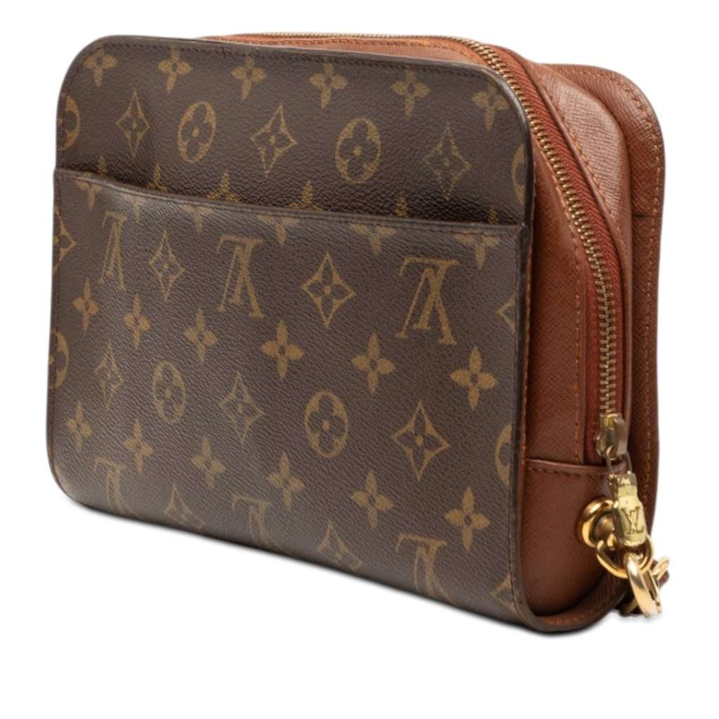 Louis Vuitton Monogram Orsay Brown Very good condition - Back View