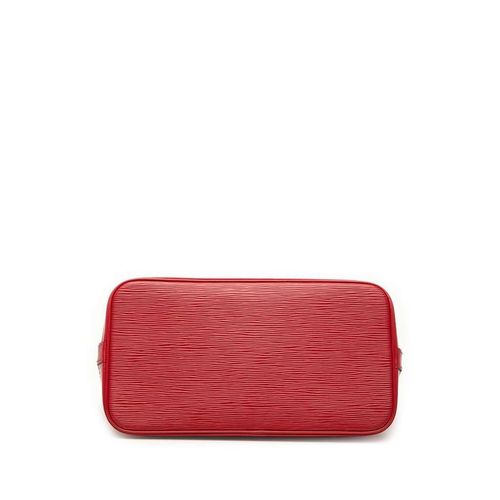 Louis Vuitton Epi Alma PM Red Leather Very good condition - Inside View