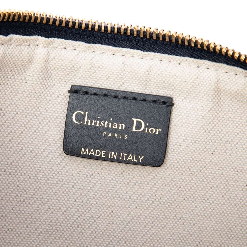 Dior Oblique Canvas Dior Club Bag Blue Very good condition - Box View