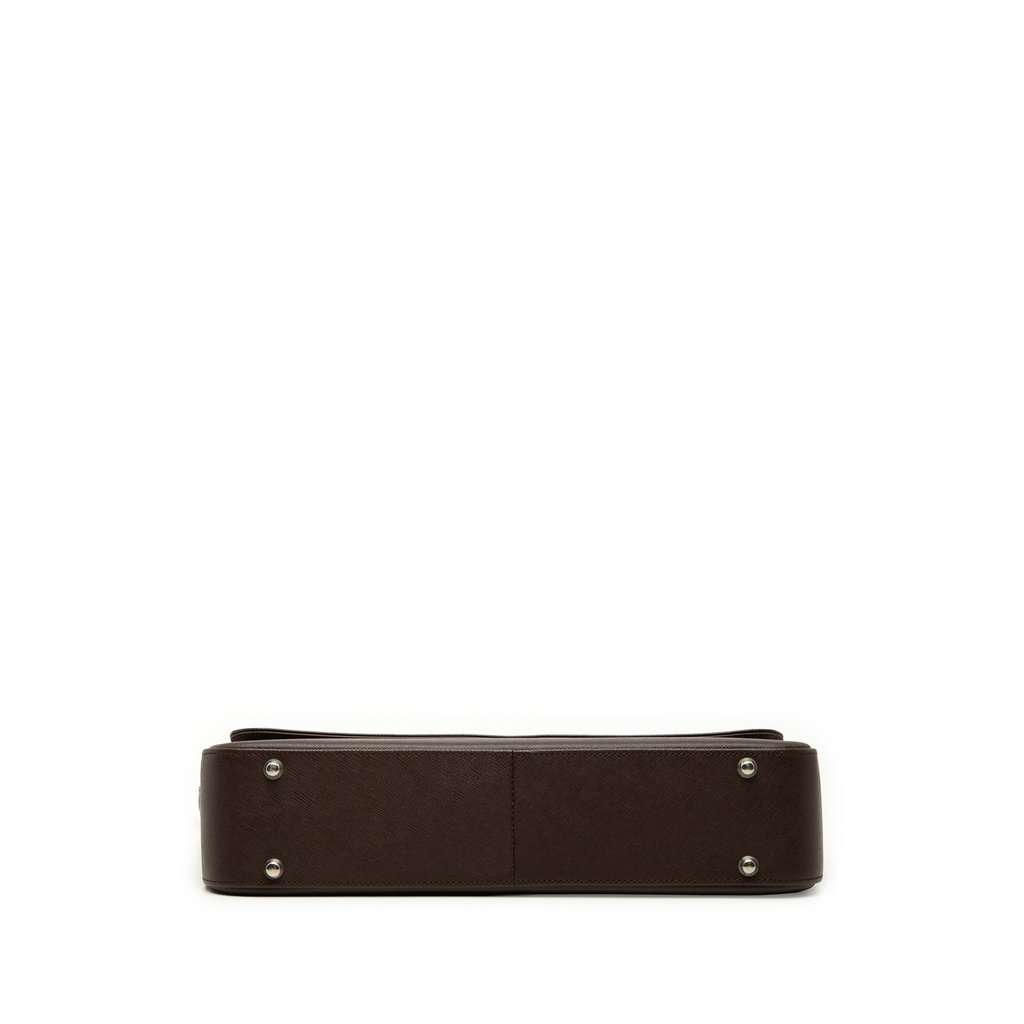 Burberry Leather Flap Shoulder Bag Brown Leather Very good condition - Inside View