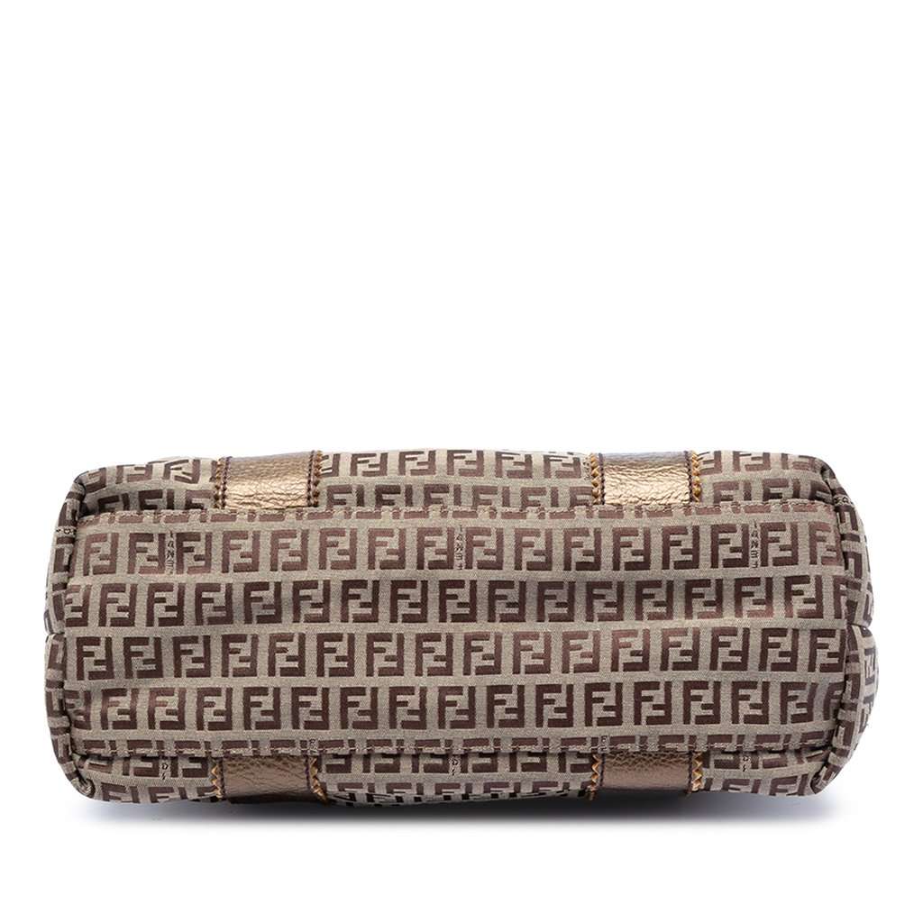 Fendi Zucchino Canvas Tote Beige Very good condition - Inside View