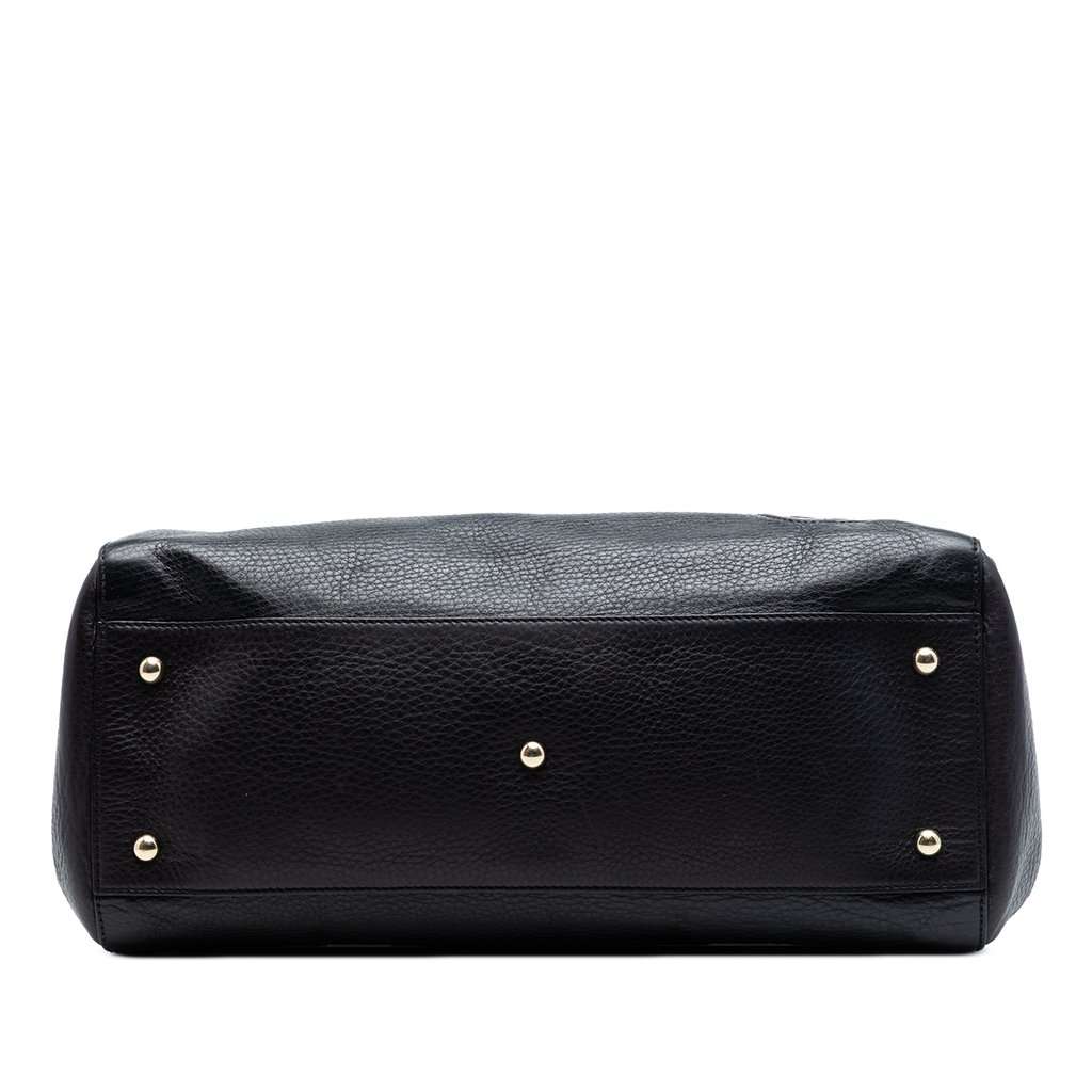 Gucci Leather Soho Convertible Tote Black Leather Very good condition - Inside View