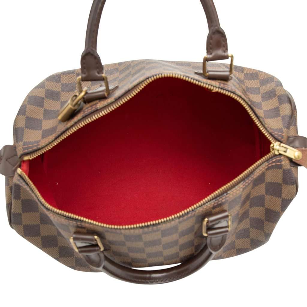 Louis Vuitton Damier Ebene Speedy 30 Brown Very good condition - Model View