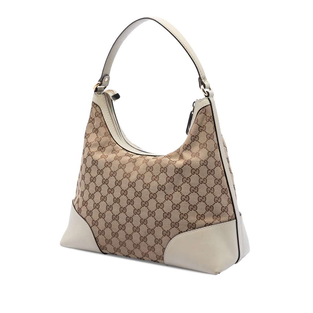 Gucci Medium GG Canvas Lovely Shoulder Bag Beige Very good condition - Back View