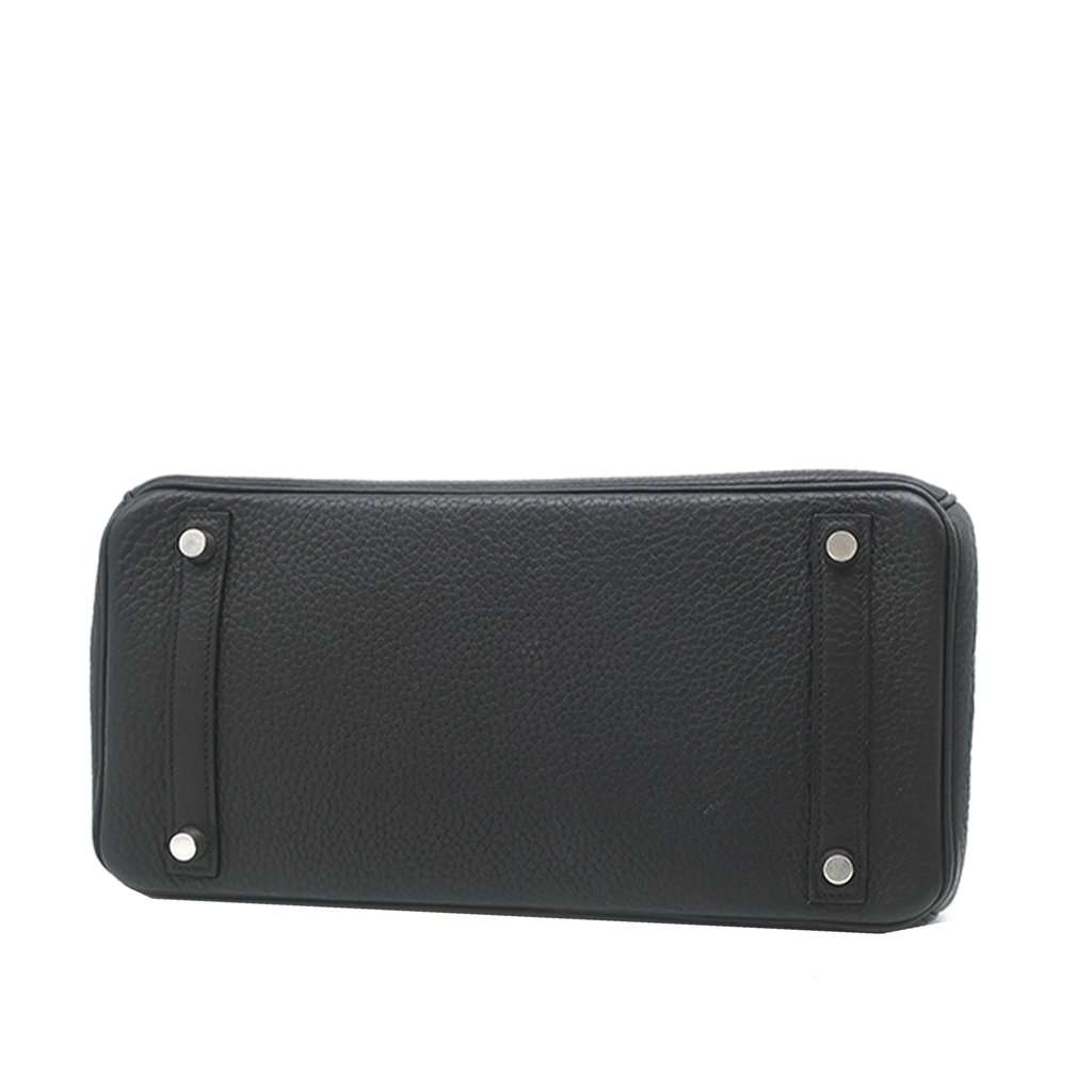 Hermès Clemence Birkin Retourne 30 Black Leather Very good - Inside View