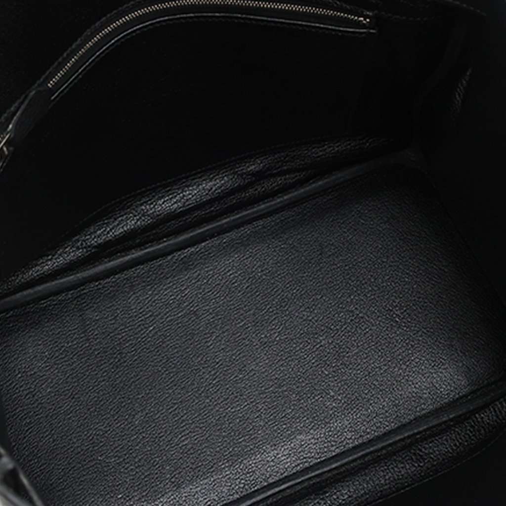 Hermès Clemence Birkin Retourne 30 Black Leather Very good - Model View