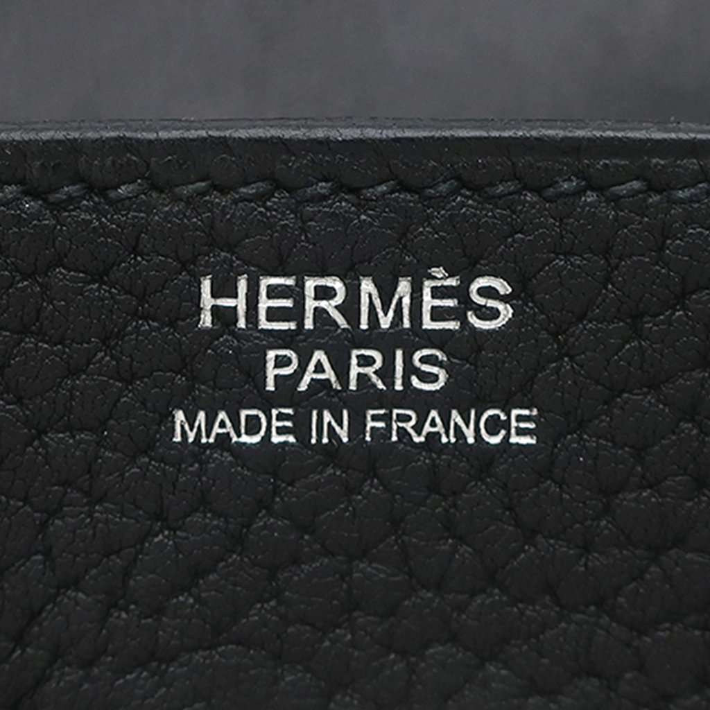 Hermès Clemence Birkin Retourne 30 Black Leather Very good - Box View