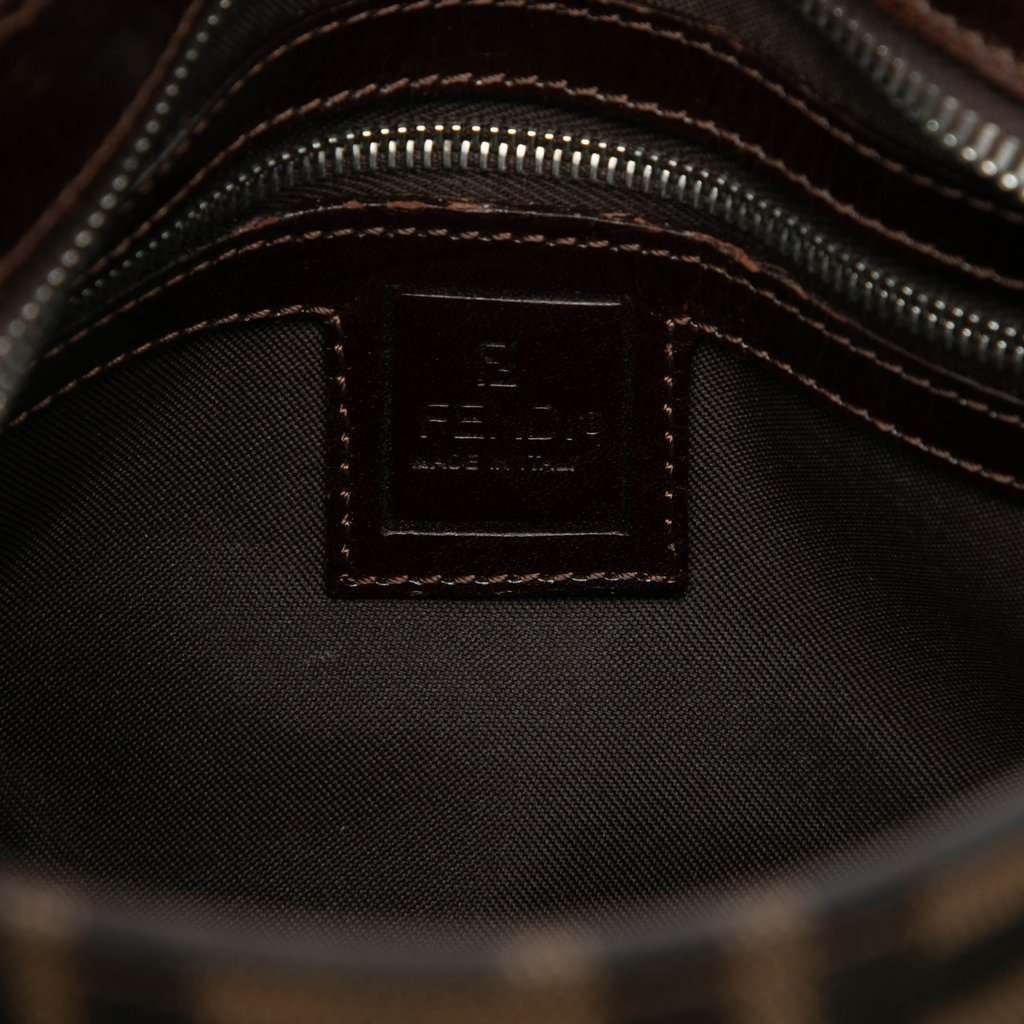 Fendi Zucca Canvas Handbag Brown Very good condition - Box View