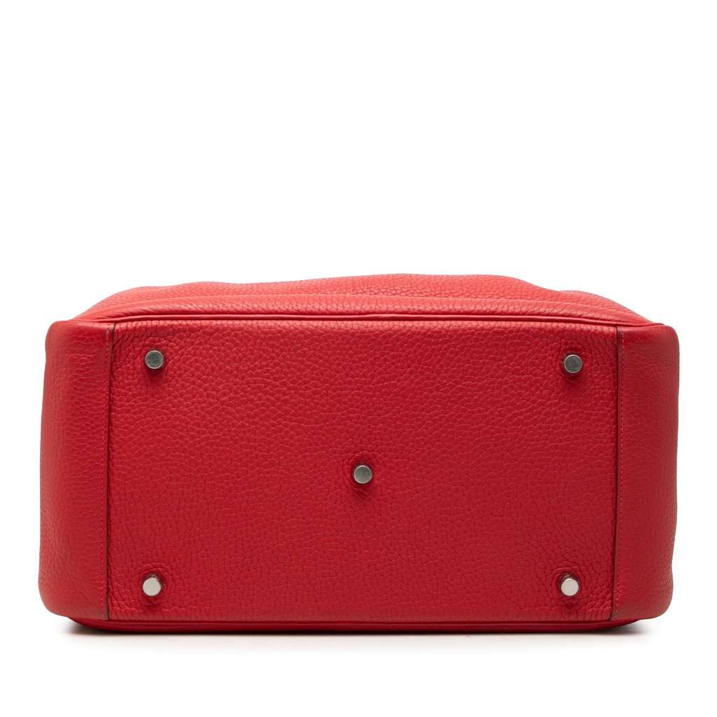 Hermès Clemence Lindy 34 Red Leather Very good - Inside View