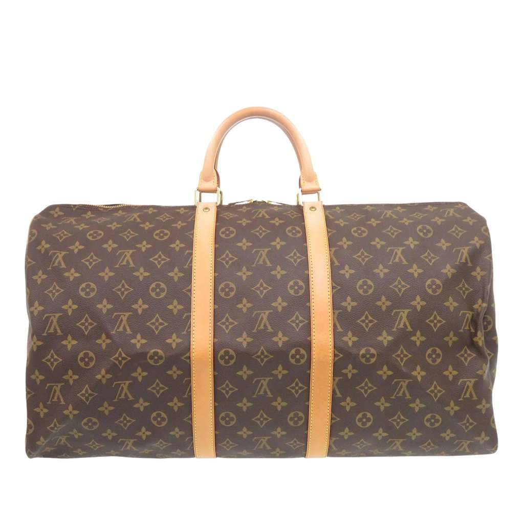 Louis Vuitton Monogram Keepall 55 Brown Very good condition - Back View