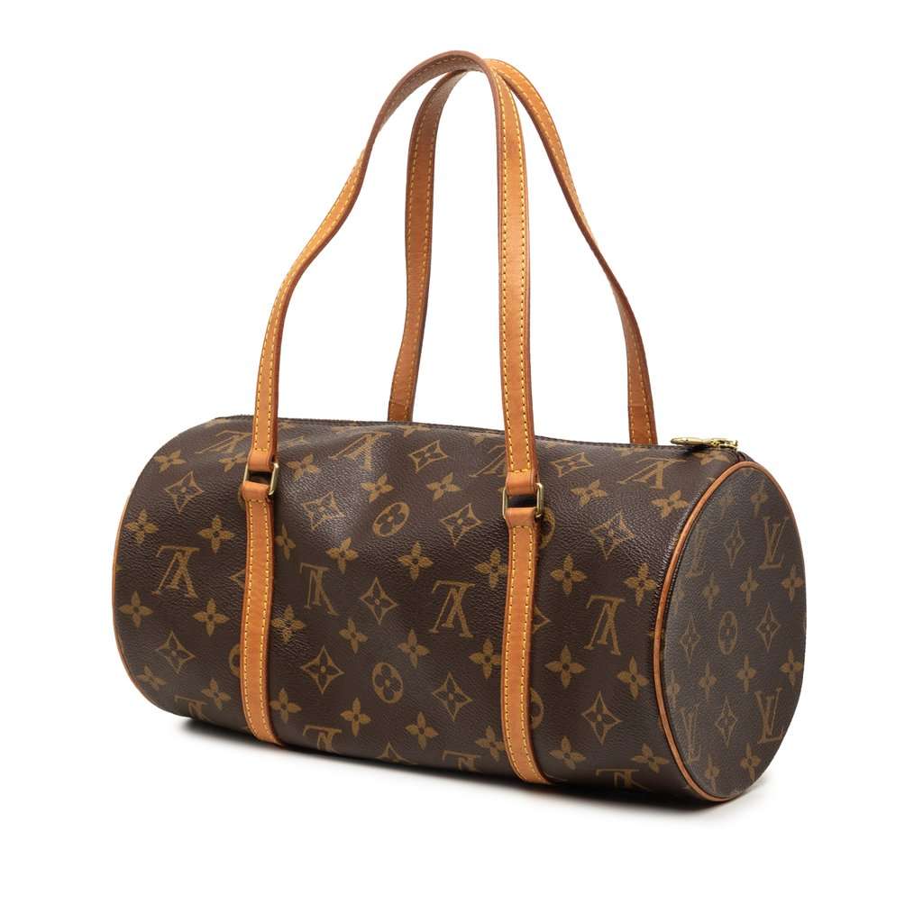 Louis Vuitton Monogram Papillon 30 Brown Good - Back View