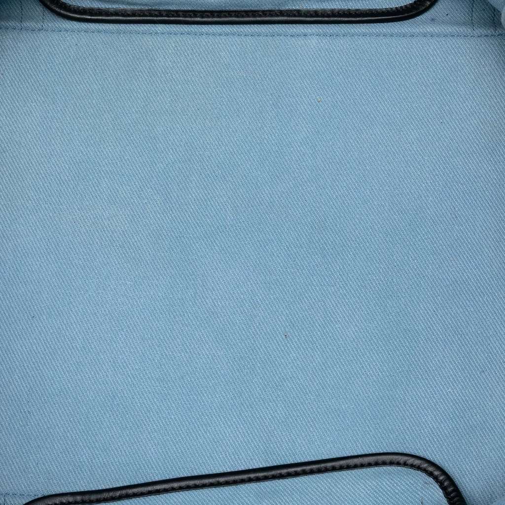 Celine Medium Denim Phantom Luggage Tote Blue Very good condition - Model View