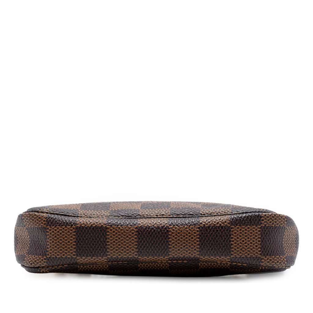 Louis Vuitton Damier Ebene Mini Pochette Accessoires Brown Very good condition - Inside View