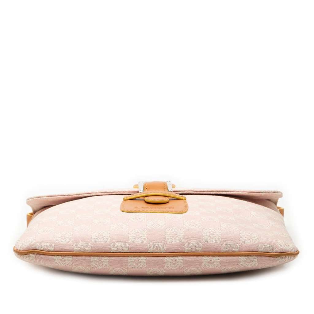 Loewe Anagram Canvas Crossbody Pink Very good condition - Inside View