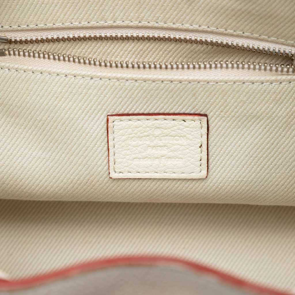 Louis Vuitton Suhali Noe BB White Leather Very good condition - Box View