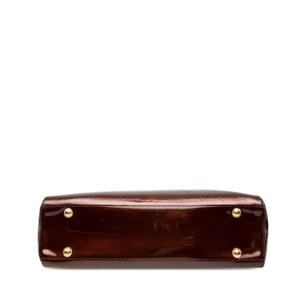 Louis Vuitton Monogram Vernis Melrose Avenue Red Leather Very good condition - Inside View