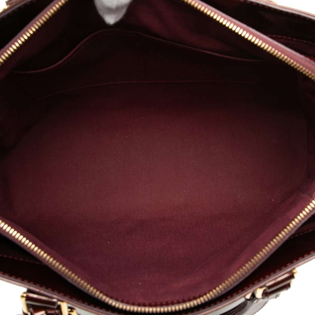Louis Vuitton Monogram Vernis Melrose Avenue Red Leather Very good condition - Model View