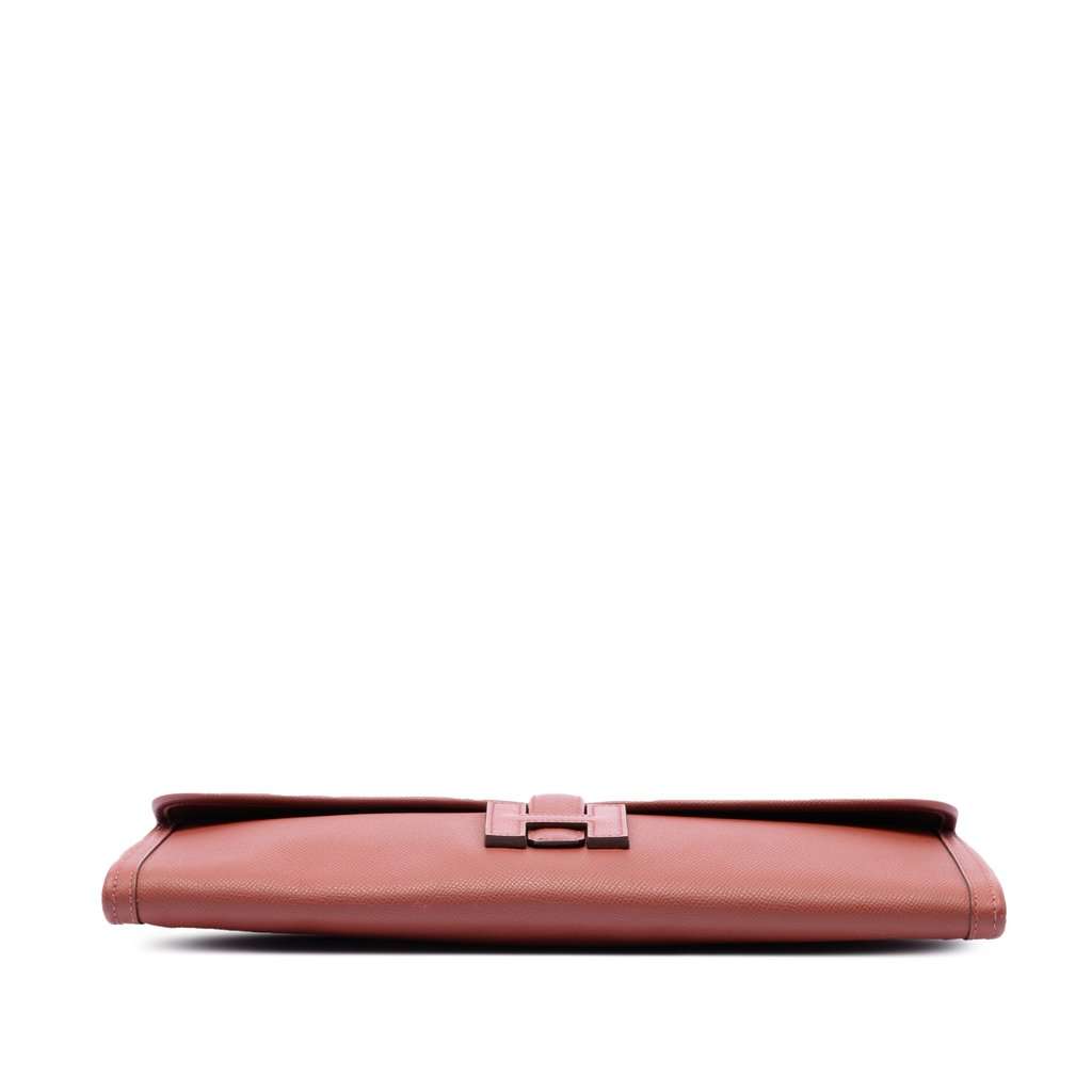 Hermès Epsom Jige Elan 35 Red Leather Very good condition - Inside View