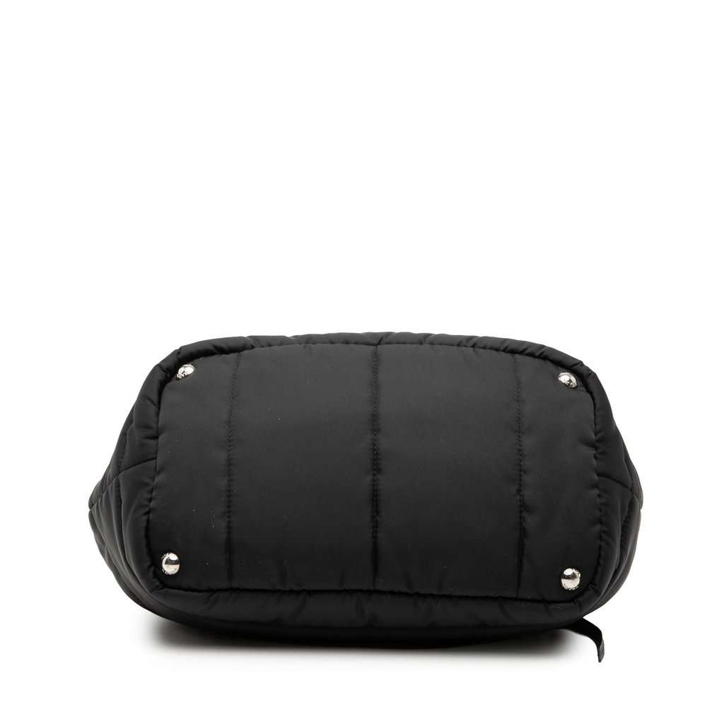 Prada Tessuto Bomber Tote Black Good condition - Inside View