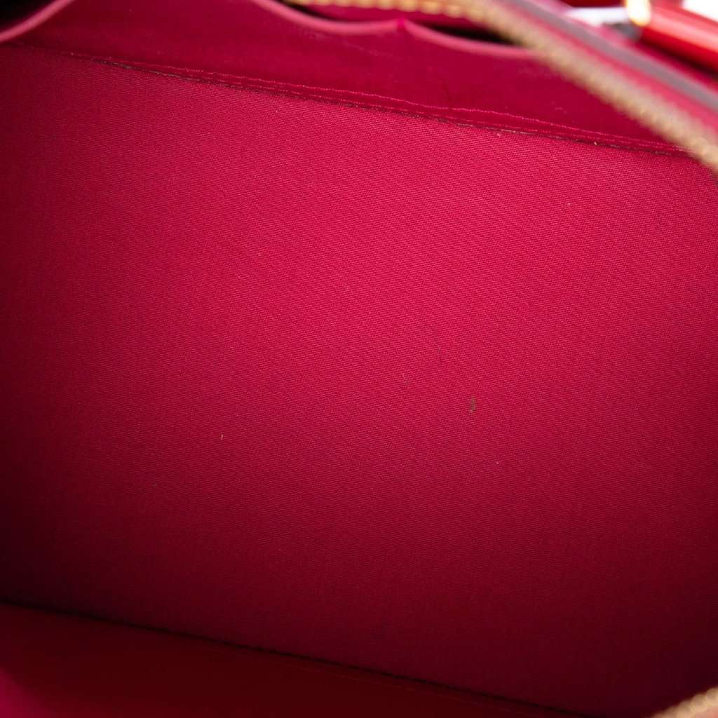 Louis Vuitton Monogram Vernis Alma PM Red Leather Very good condition - Model View
