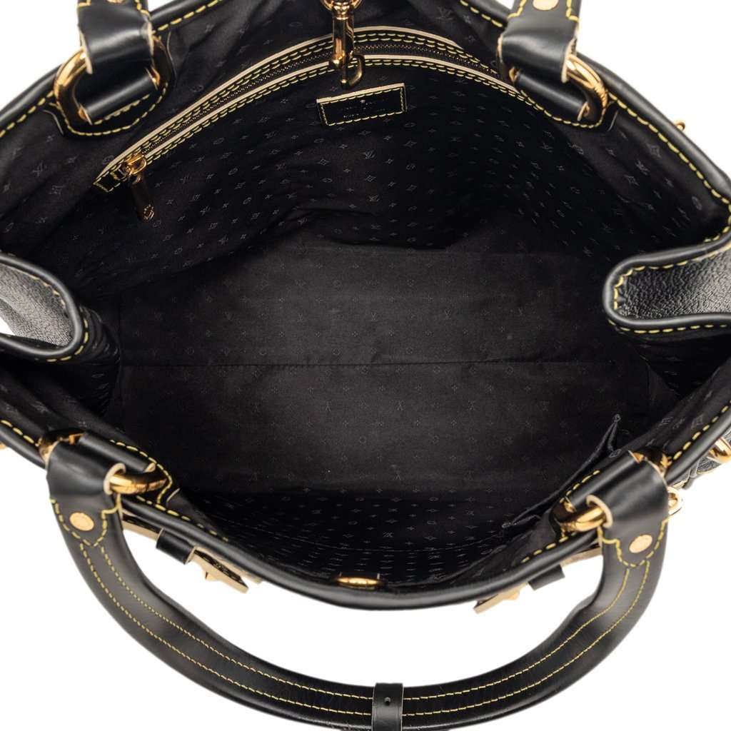 Louis Vuitton Suhali Le Majestueux Black Leather Very good - Model View
