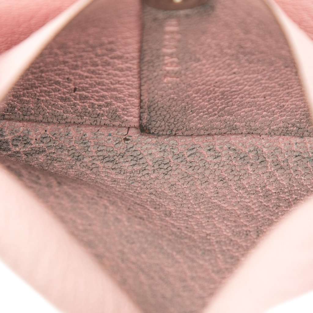 Hermès Chevre Mysore Bastia Coin Pouch Pink Leather Very good condition - Model View