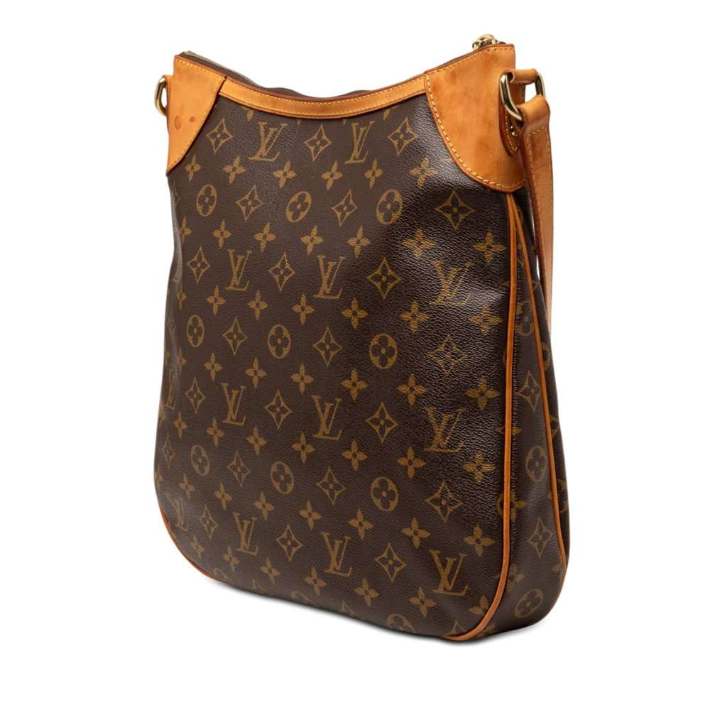 Louis Vuitton Monogram Odeon MM Brown Very good condition - Back View