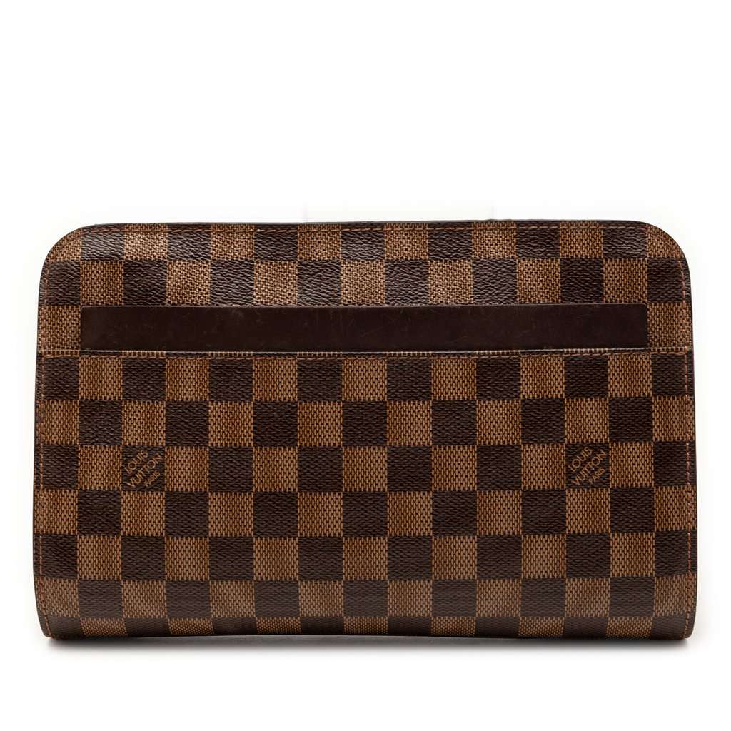 Louis Vuitton Damier Ebene Saint Louis Pochette Brown Very good condition - Front View