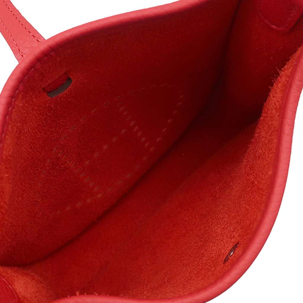 Hermès Clemence Evelyne I 16 Amazone Red Leather Very good condition - Model View