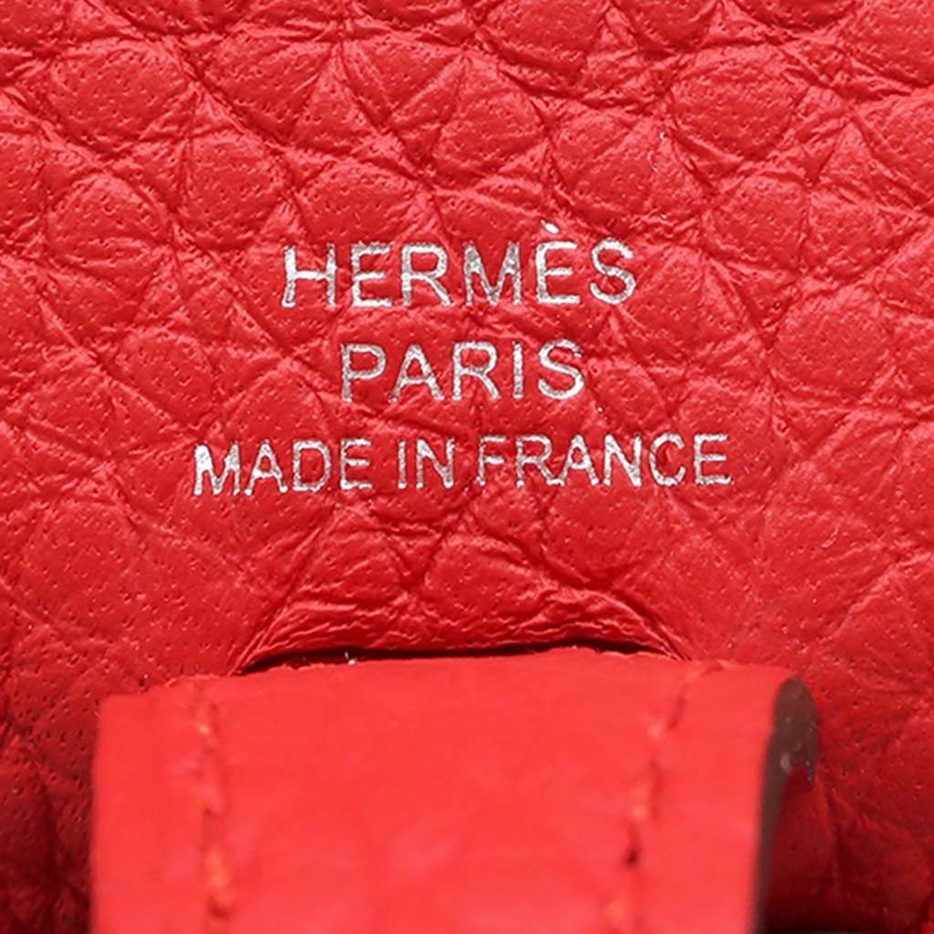 Hermès Clemence Evelyne I 16 Amazone Red Leather Very good condition - Box View