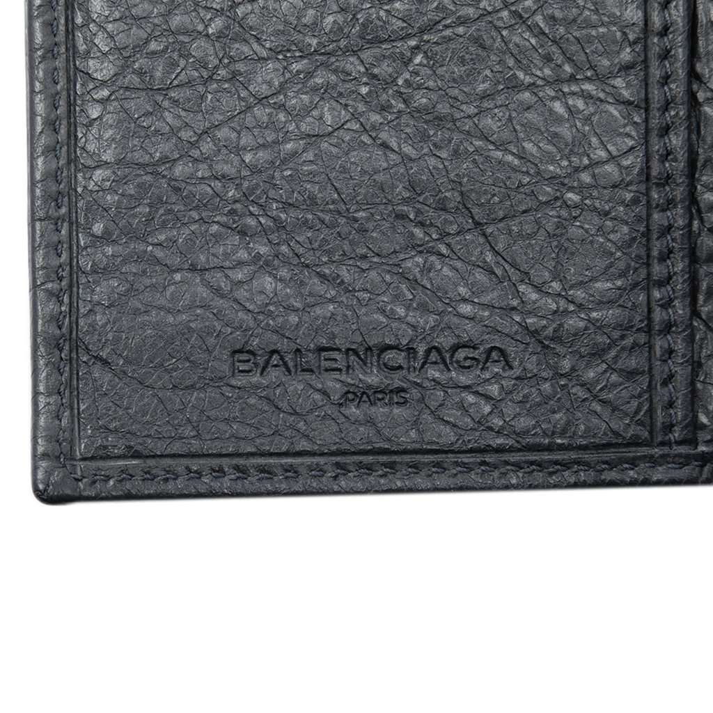 Balenciaga Lambskin Motocross Giant 12 Wallet on Strap Black Leather Very good - Box View