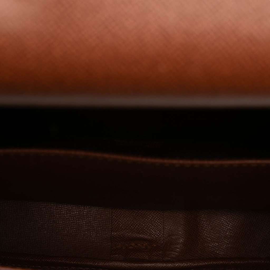 Louis Vuitton Monogram Cartouchiere GM Brown Very good - Model View