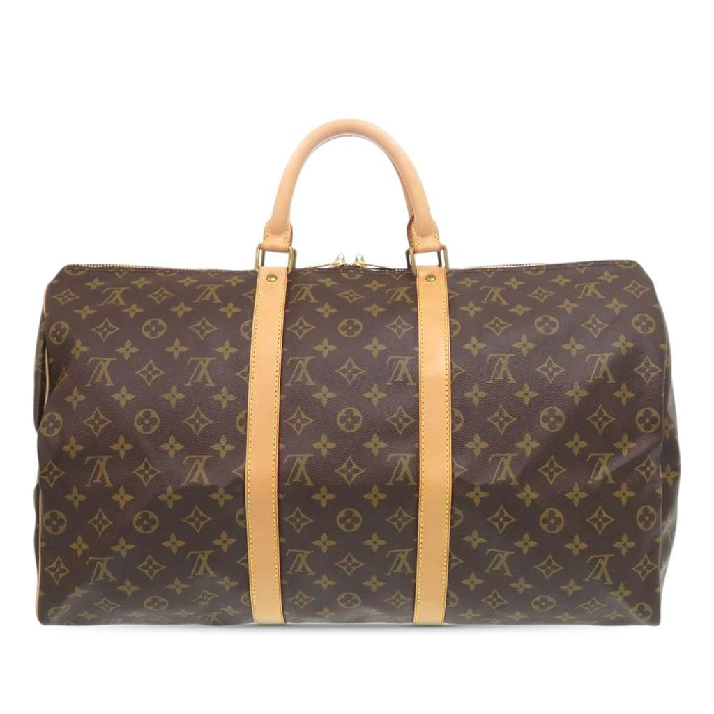 Louis Vuitton Monogram Keepall 50 Brown Very good condition - Front View