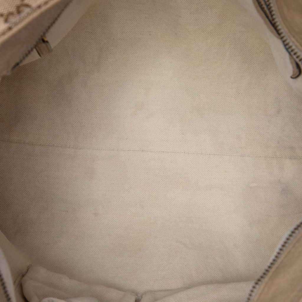 Gucci GG Canvas Miss GG Satchel Beige Very good condition - Model View