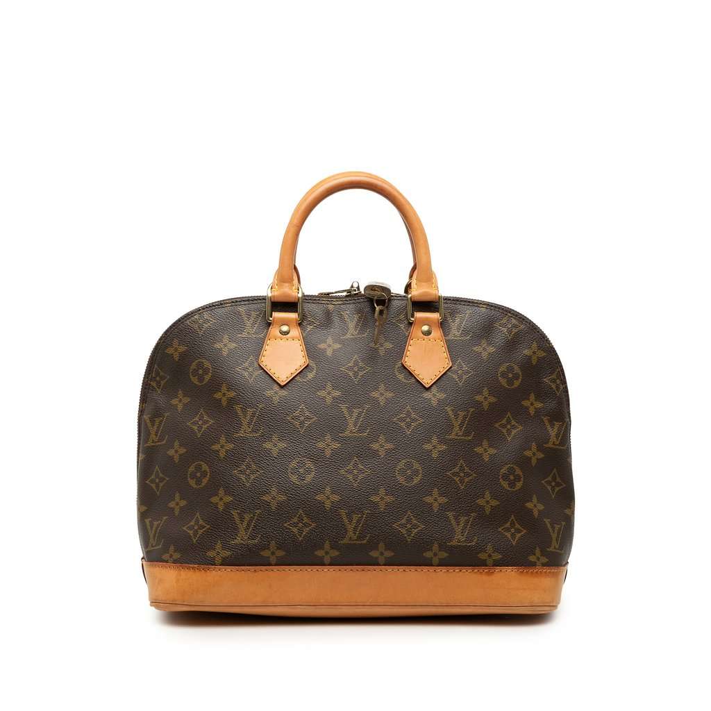 Louis Vuitton Monogram Alma PM Brown Very good condition - Front View