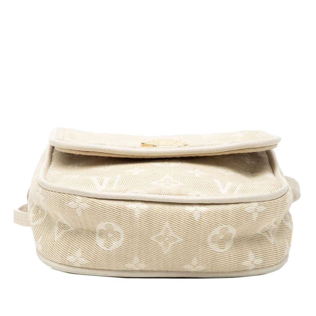 Louis Vuitton Monogram Mini Lin Pochette Cancun Beige Very good condition - Inside View