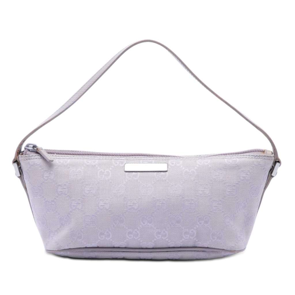 Gucci GG Canvas Boat Purple Very good - Front View
