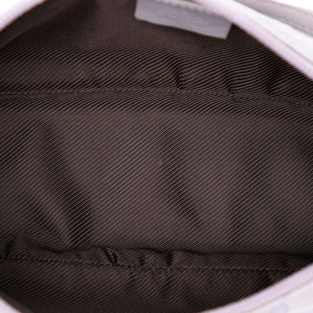 Gucci GG Canvas Boat Purple Very good - Model View