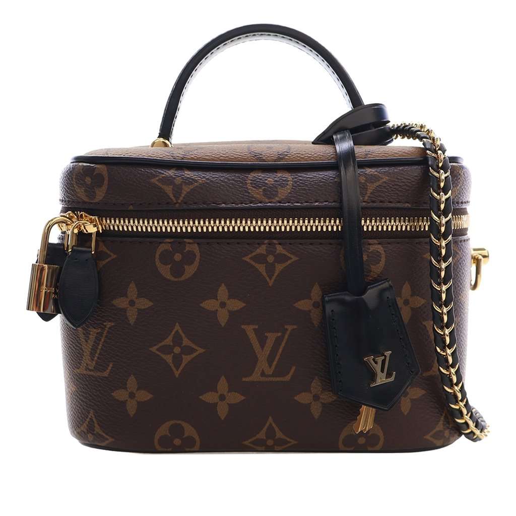 Louis Vuitton Monogram Reverse Vanity PM Brown Very good - Front View