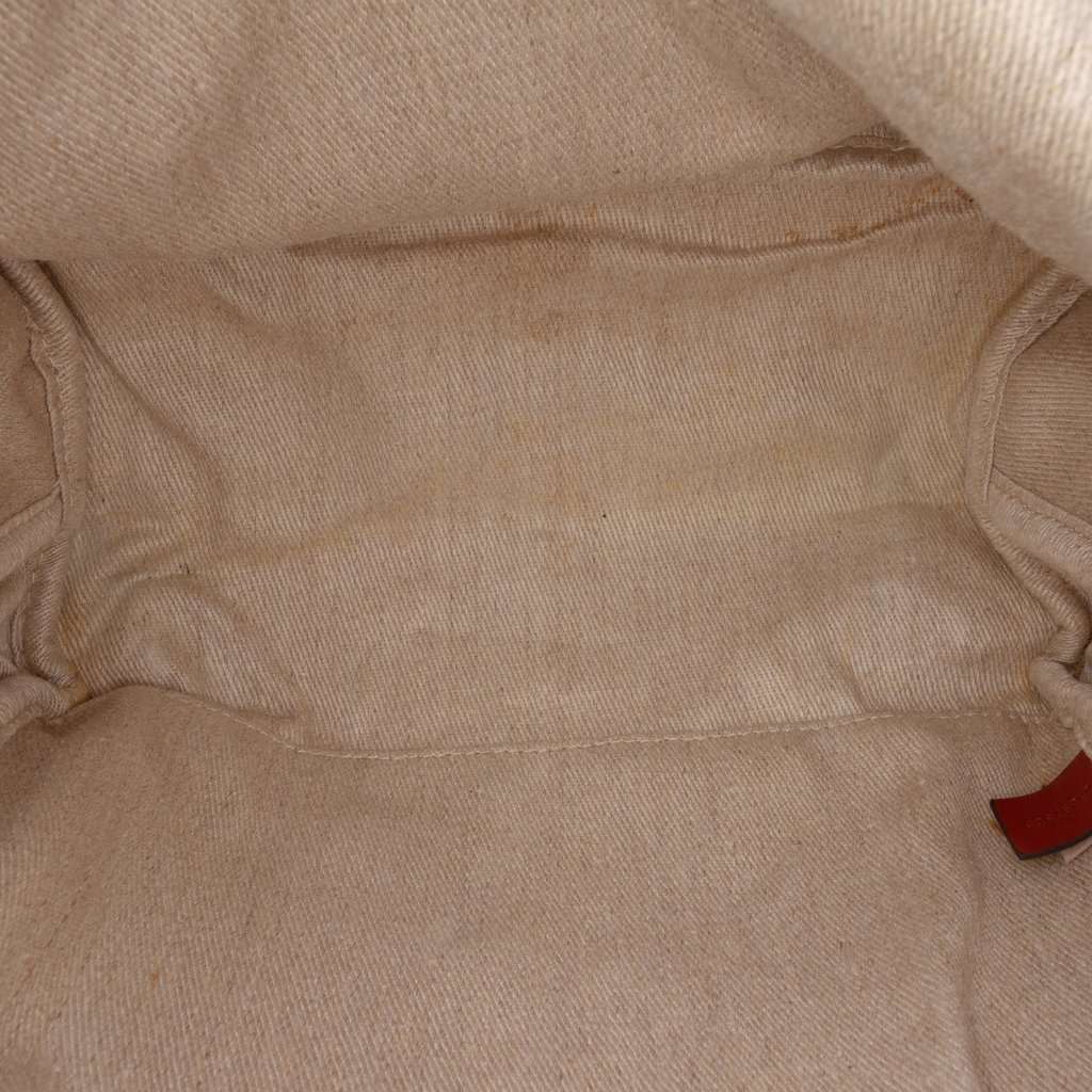 Chloé Canvas Woody Backpack Beige Very good condition - Model View