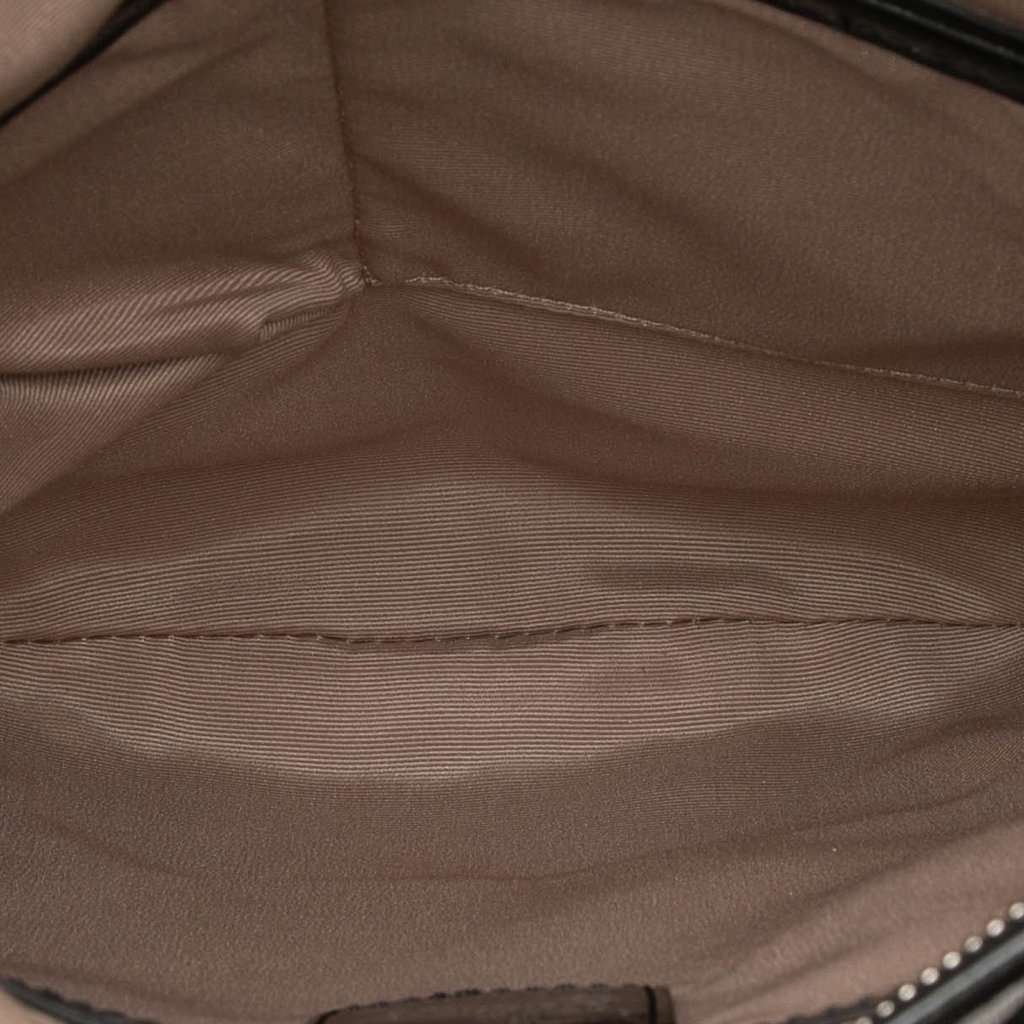 Burberry Supernova Check Coated Canvas Dryden Crossbody Beige Very good condition - Model View