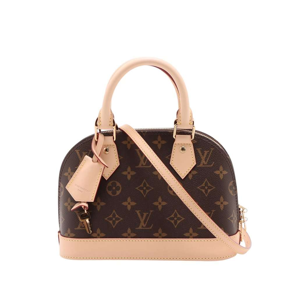 Louis Vuitton Monogram Alma BB Brown Never worn - Front View