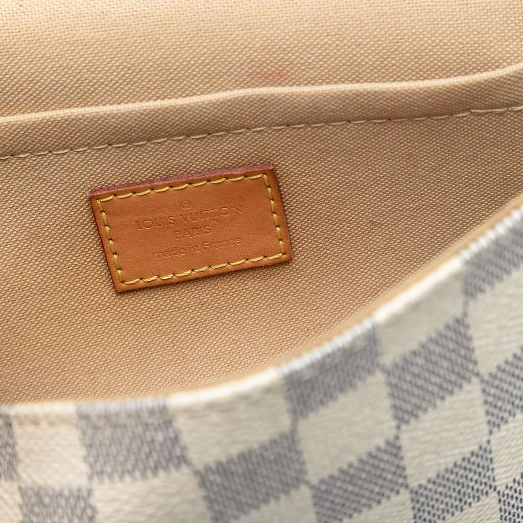 Louis Vuitton Damier Azur Favorite PM White Very good condition - Box View
