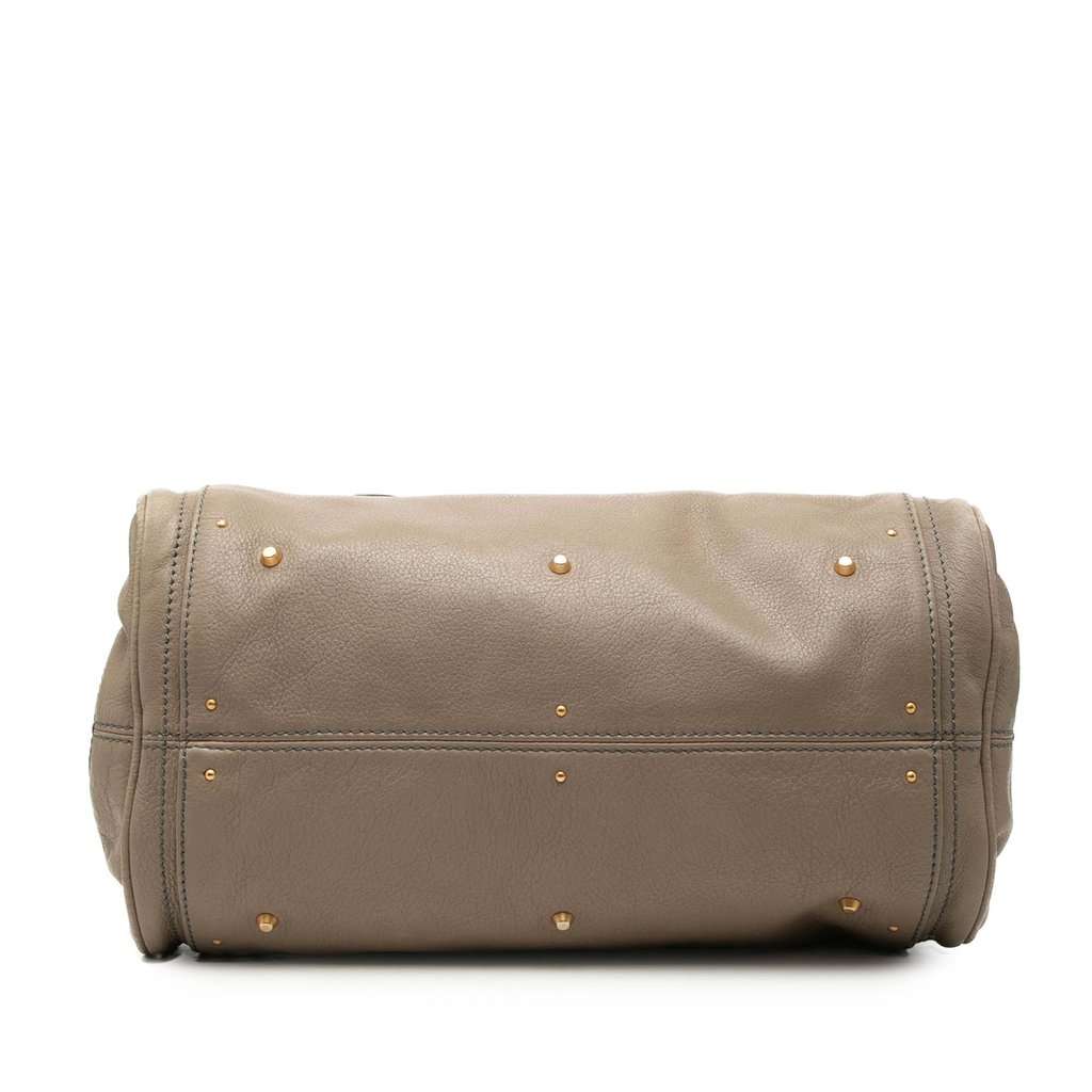 Chloé Medium Leather Paddington Handbag Brown Leather Good condition - Inside View
