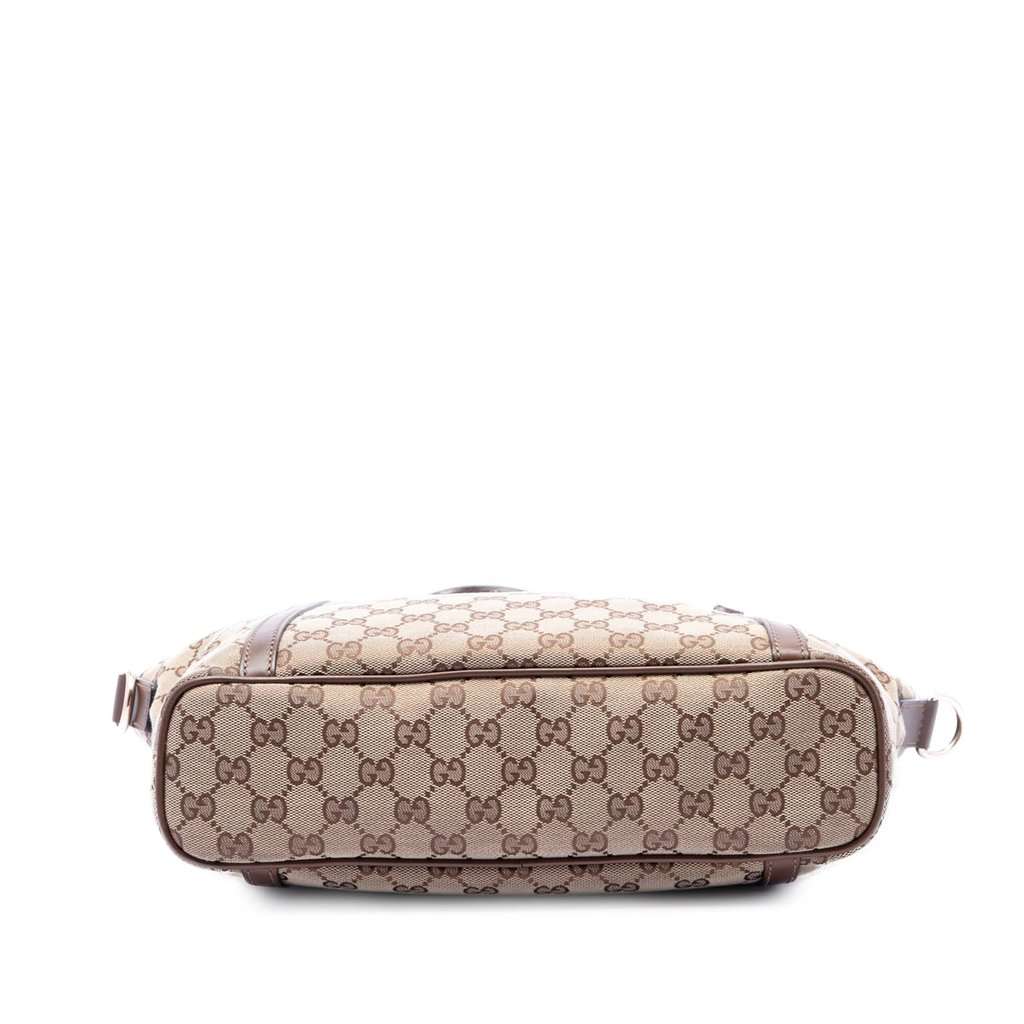 Gucci GG Canvas Convertible Joy Tote Beige Very good condition - Inside View