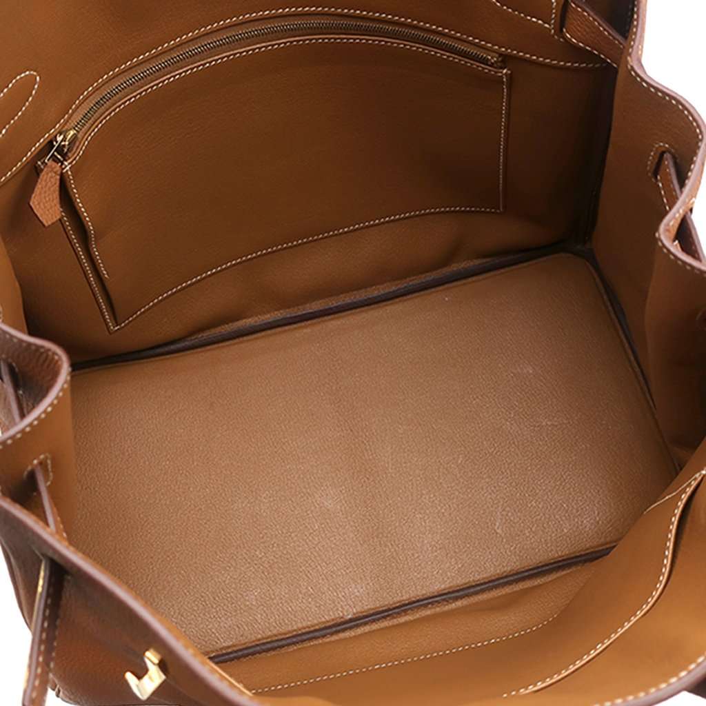 Hermès Togo Birkin Retourne 35 Brown Leather Very good - Model View