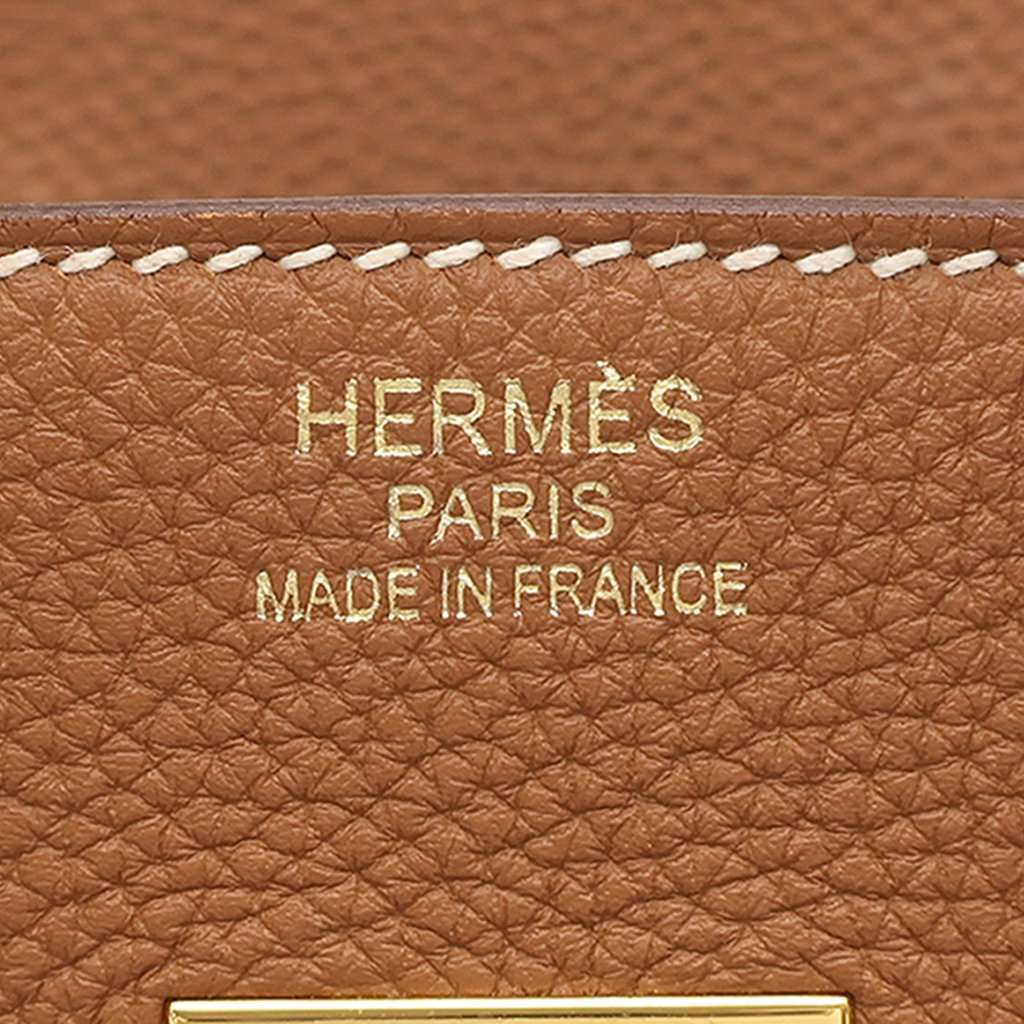 Hermès Togo Birkin Retourne 35 Brown Leather Very good - Box View