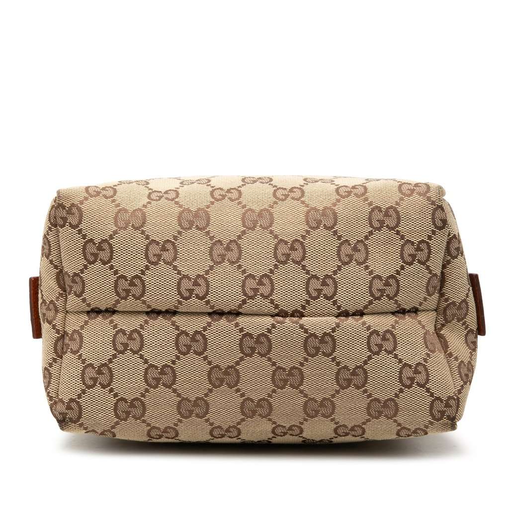 Gucci Mini GG Canvas Balthus Tofu Bag Beige Very good condition - Inside View