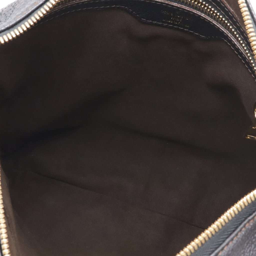 Louis Vuitton Monogram Mahina Selene MM Black Leather Very good condition - Inside View