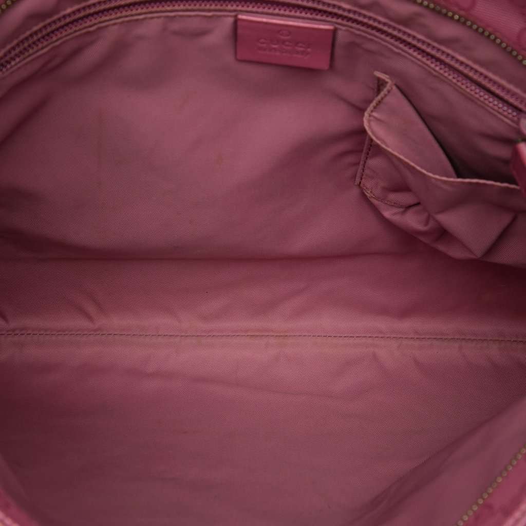 Gucci GG Imprime Crossbody Pink Very good - Model View